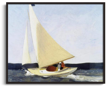 Inspiration Voile Hopper - peinture à l'huile