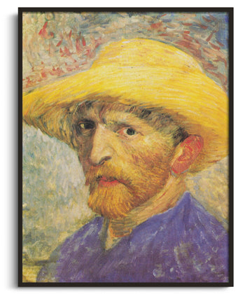 Inspiration Van Gogh - Autoportrait au chapeau de paille
